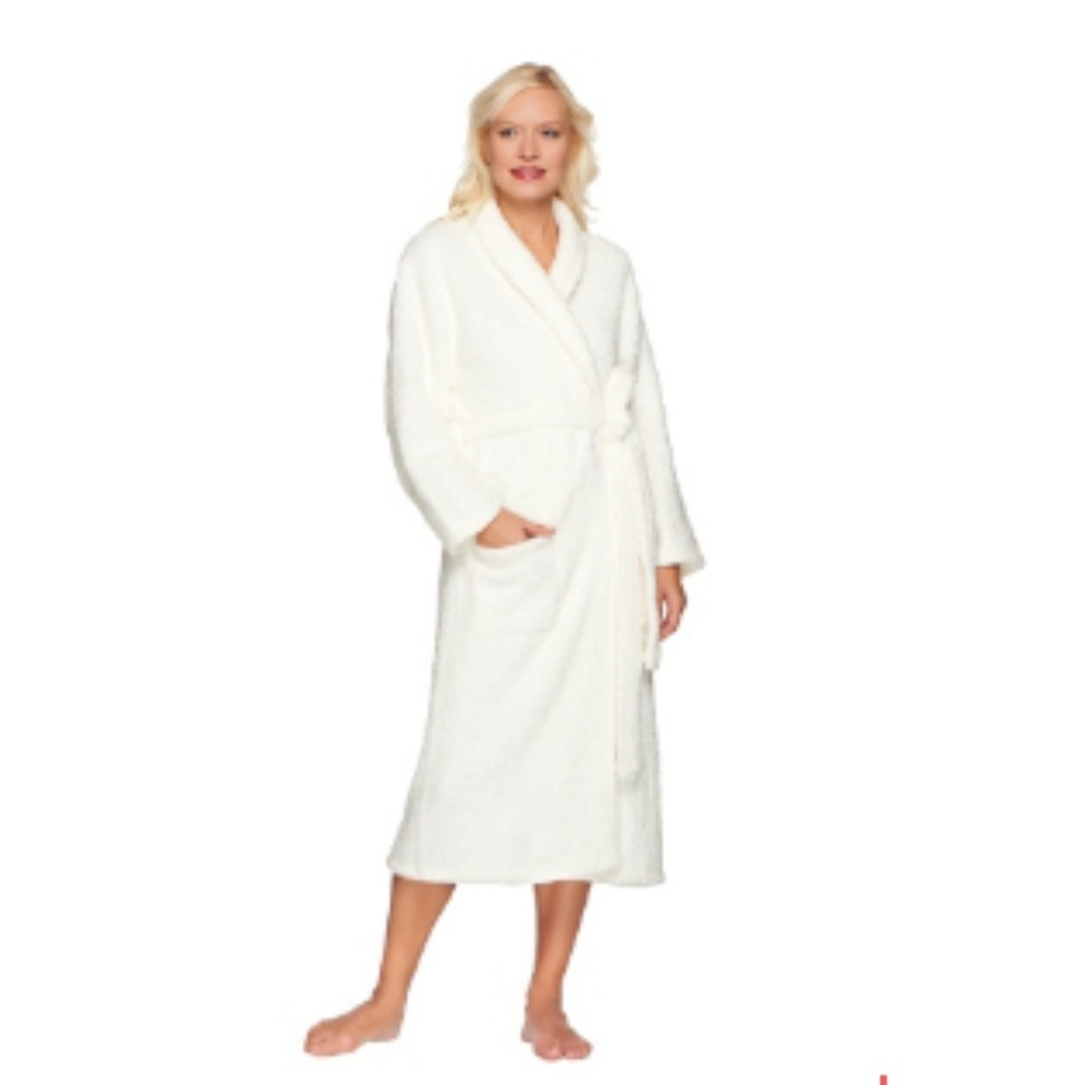 Barefoot dreams cozychic pearl adult robe